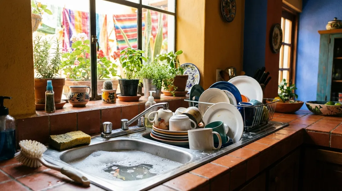 Lavar los platos