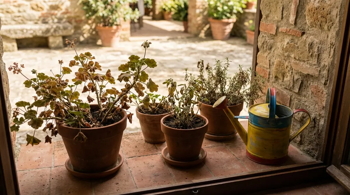 Innaffiare le Piante