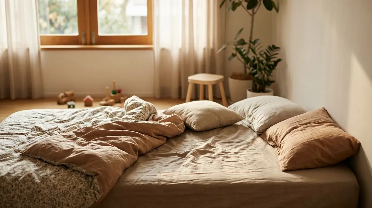 ベッドメイキング