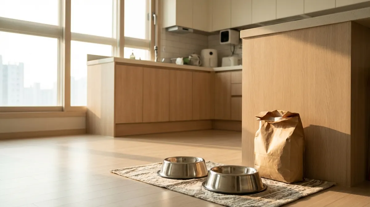 반려동물 밥주기