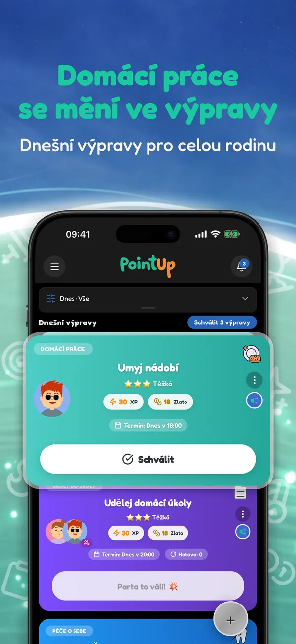 Domácí práce se mění ve výpravy. Dnešní výpravy pro celou rodinu
