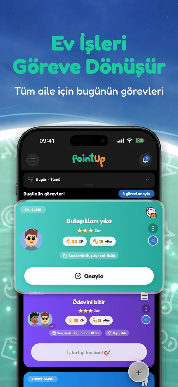 Ev İşleri Göreve Dönüşür. Tüm aile için bugünün görevleri